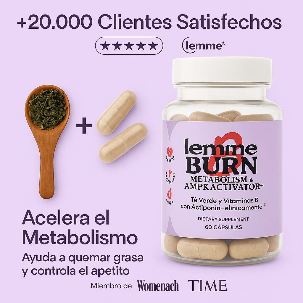 Lemme Burn | Mejora tu Metabolismo y Aumenta tu Energía en 30 días