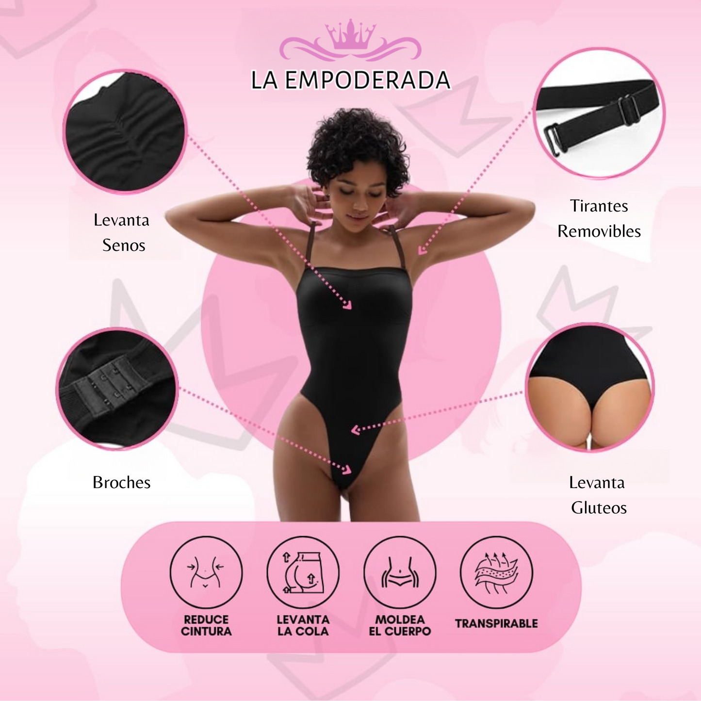 BODY STRAPLESS RELOJ DE ARENA