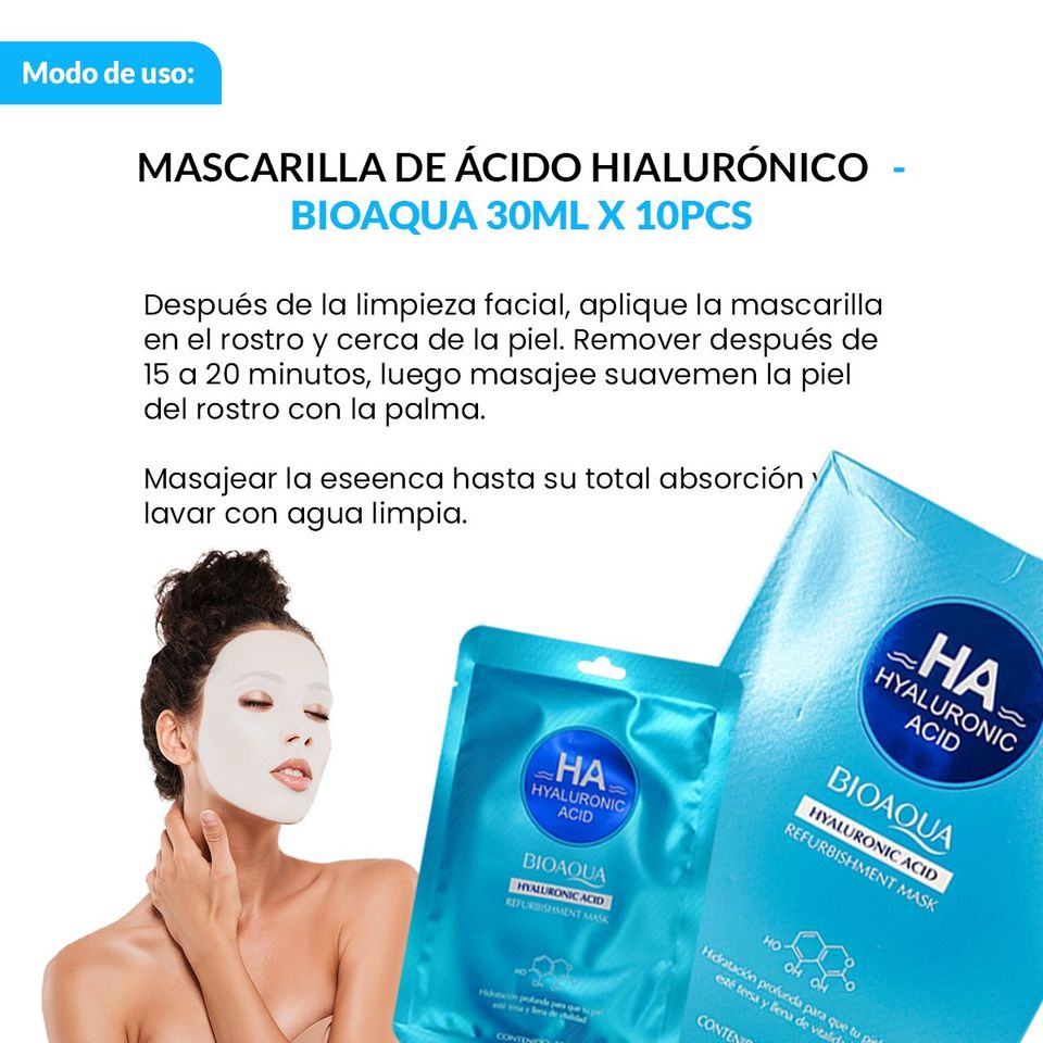 mascarilla acido hialuronico