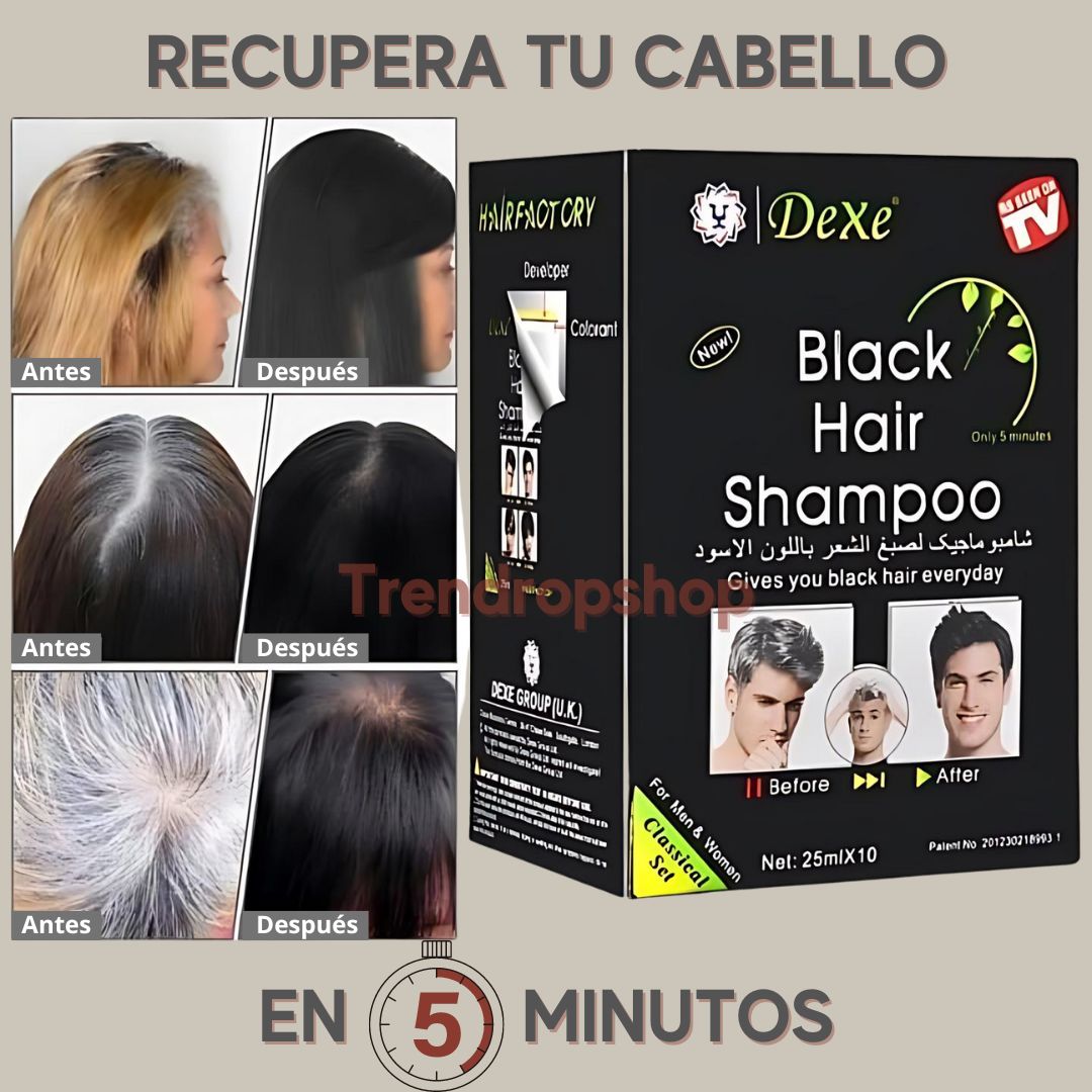 SHAMPOO ANTICANAS (PACK x 10 SACHETS)