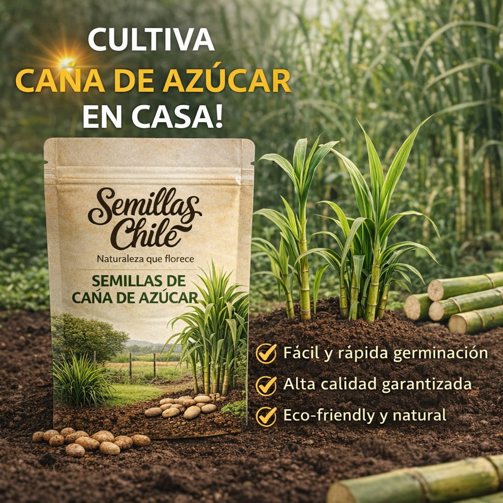 200 Semillas de Caña de Azúcar