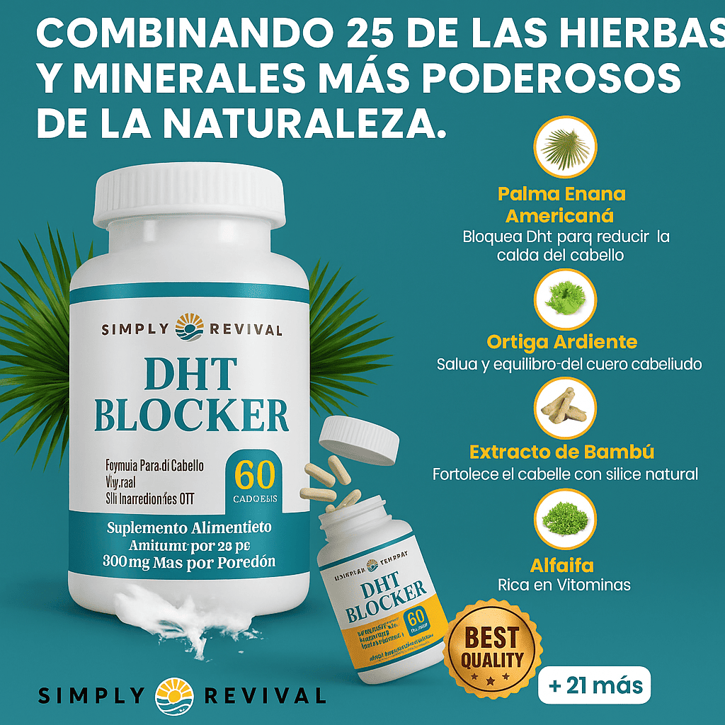 RenovaCapil™ | Adiós a la caída! Y recupera tu cabello en tan solo 4 Semanas