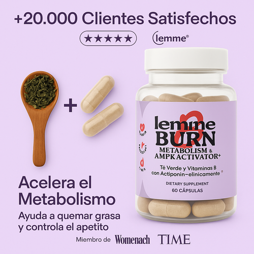 Lemme Burn | Mejora tu Metabolismo y Aumenta tu Energía en 30 días