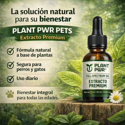 PLANT PWR® GOTAS PREMIUM PARA MASCOTAS