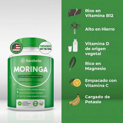 Moringa SlimFit™  | Controla tu peso, equilibra el cortisol y potencia tu energía 💚
