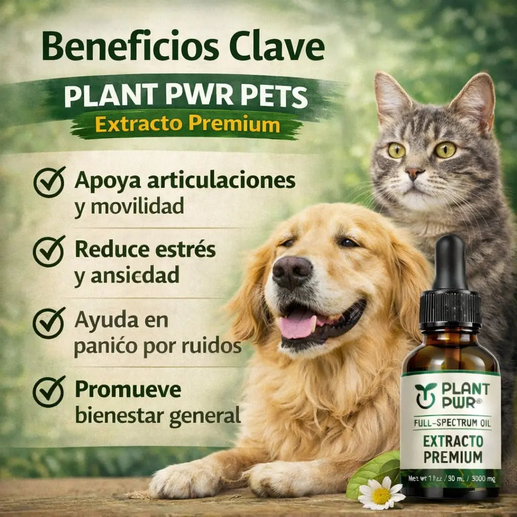 PLANT PWR® GOTAS PREMIUM PARA MASCOTAS