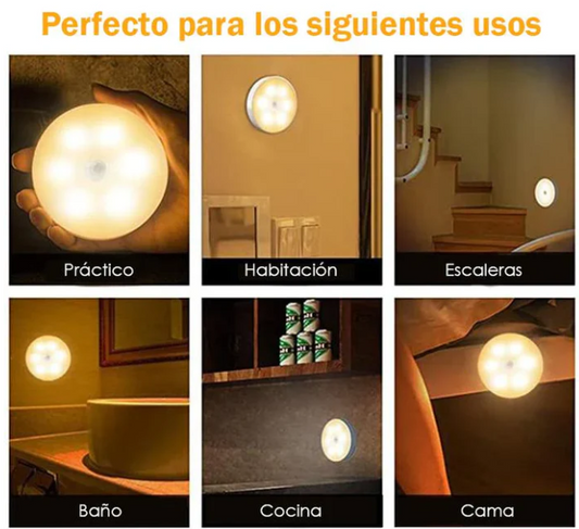LUZ INTELIGENTE 💡 CON SENSORES DE MOVIMIENTO™ 🎁 COMPRA 3 y EL CUARTO LLÉVATELO GRATIS 🎁