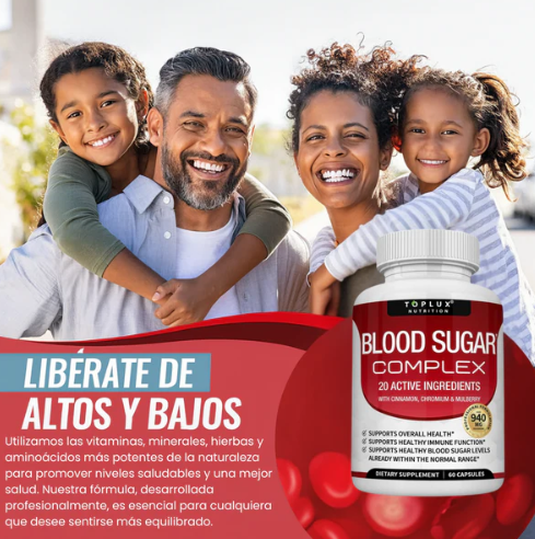 Glucosa Control Max™ 🩸 |  Azúcar estable, vida plena 💚