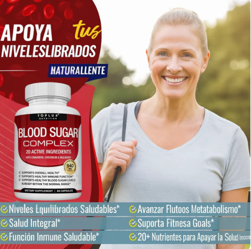 Glucosa Control Max™ 🩸 |  Azúcar estable, vida plena 💚